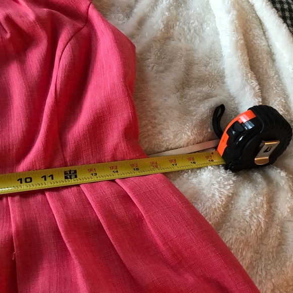 Ellen Tracy sleeveless pleated linen dress - Picture 7 of 9